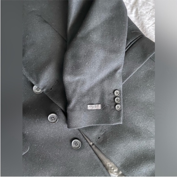 Zara Black Oversized wool blend Coat Jacket STEVEN MEISEL Limited Edition XS NWT - Picture 13 of 13